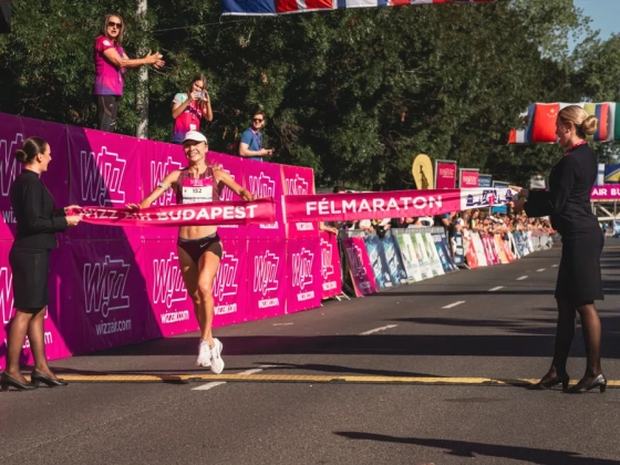 Az Eb-ezüstérmes Vindics-Tóth Lili is fut a Budapest Félmaratonon