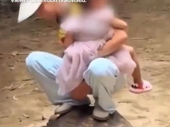 Botrány az állatkertben, gördeszkának használt egy anya egy óriásteknőst – videó