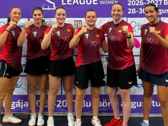 Női asztalitenisz Ek: spanyol, román és szlovák ellenfelet kapott a Budaörs