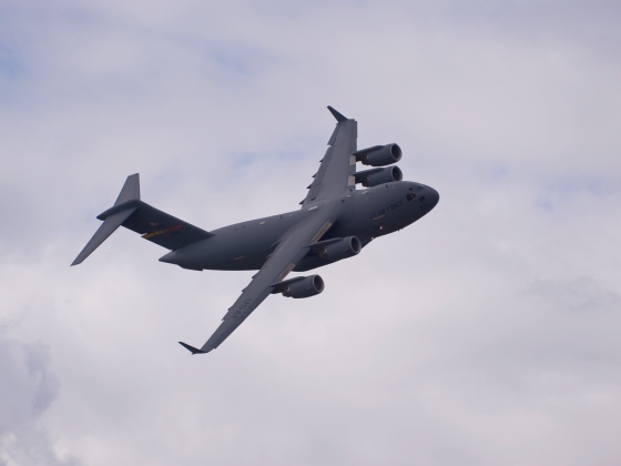 Alacsonyan szálló C-17-esre figyelmeztette a lakosságot a Honvédség – Kiderült, mire készülnek a Balaton környékén