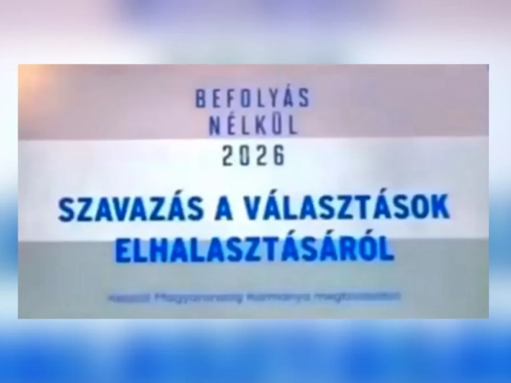 Megszüntették a nyomozást a választás elhalasztásáról szóló 2025-ös kamuvideó miatt