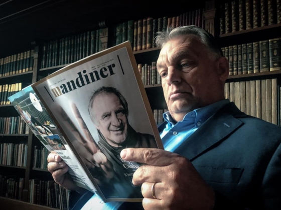 Magyar Péter: Kirúgták a Mandiner vezérigazgatóját, leállt „a hazug propagandalap mindennemű finanszírozása”