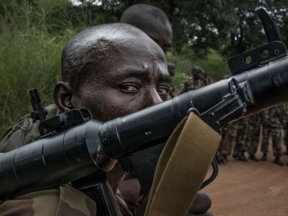 Afrika háborúi gyakorlóterepek Kína számára