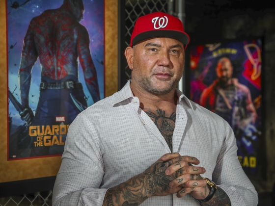 Félistenre gyúrta magát Dave Bautista! Agyrobbantó videón a feszengő szupersztár