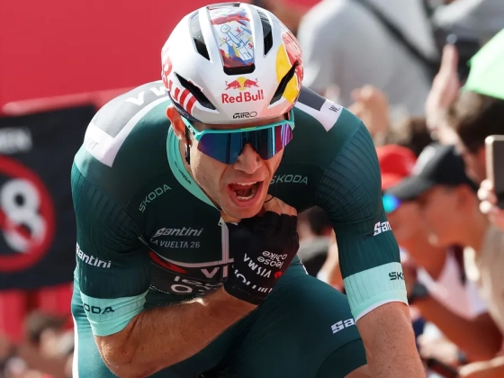 Vuelta a Espana: Wout van Aert diadalmaskodott a hőségben