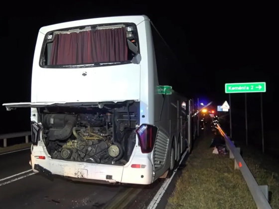 Elütött egy birkát egy lengyel turistákat szállító busz Zalalövőnél, aztán nekiment egy teherautó
