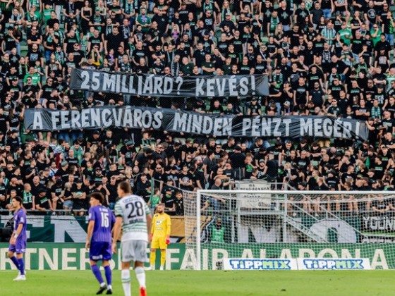 A Ferencvárost felháborították a molinók a derbin, Kubatov Gáborért aggódnak