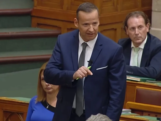 Magyar Péter reagált arra, hogy Toroczkai László leféregezte a parlamentben