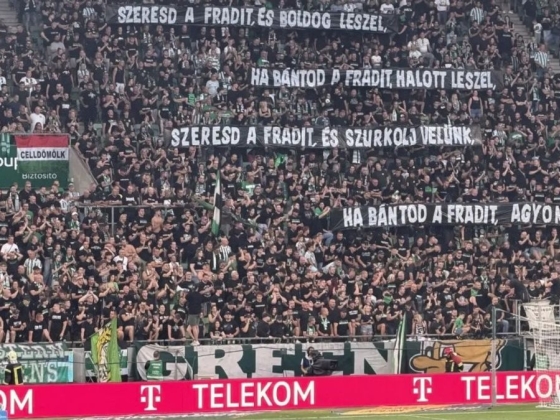 A Ferencváros főszponzora felszólította a klubot az Újpest elleni meccsen történtek miatt