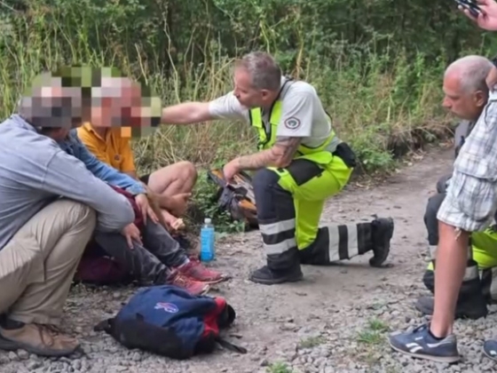 Balesete után 14 órán át bolyongott a szentendrei erdőben egy sérült férfi