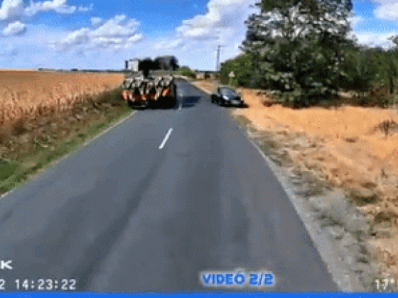 Életveszély a magyar utakon: hihetetlen, mit tett a BMW-s és a kanyarban előző autós