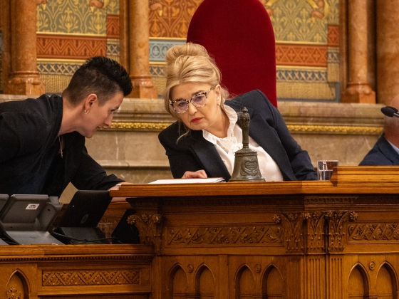Hallerné alaposan szétcsapott az ellenzéki képviselők között