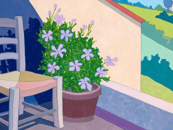 Kortárs festményen elevenedik meg Van Gogh széke – a hónap végéig láthatók a sztárfestő új képei