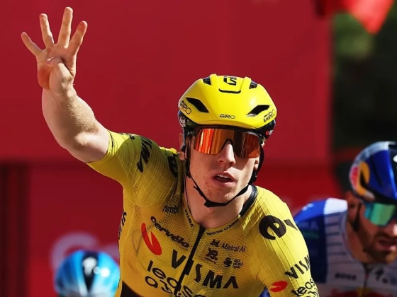 Van Aert a célig kísérte Brennant a Vueltán
