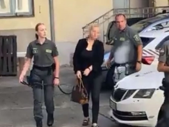 Vezetőszáron vitték a bíróságra Fásy Ádám feleségét Kecskeméten