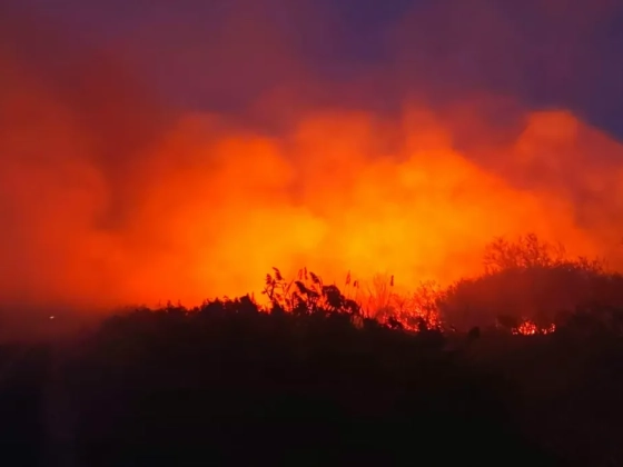 Kedd óta ég a tűz a Hortobágyi Nemzeti Park területén