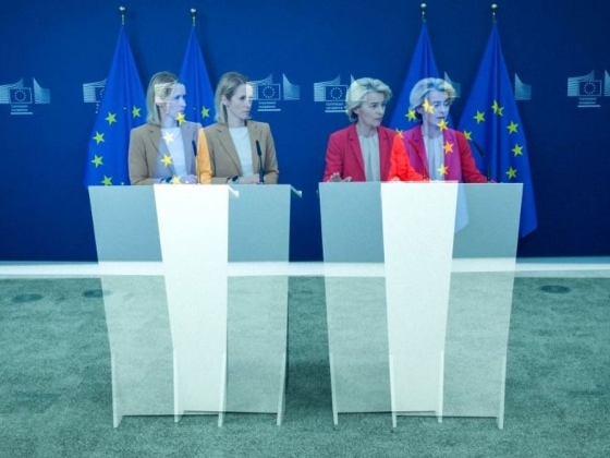 Ursula von der Leyen nevetve nézi: összecsapott Európa két legerősebb asszonya, egyik ellenfele üti a másikat – Meloni fellázadt Kallas ellen, megfúrta a nagy tervét