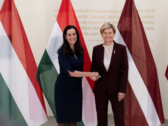 Orbán Anita Rigában tárgyalt, újraindulnak a magyar–lett biztonságpolitikai egyeztetések