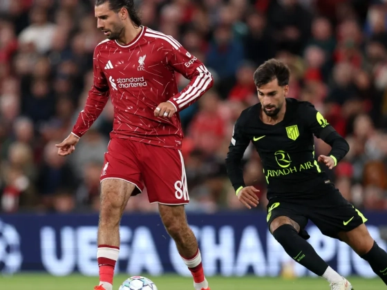 Szoboszlai egyenlítése után Mac Allister bombájával fordított a Liverpool az Atlético ellen