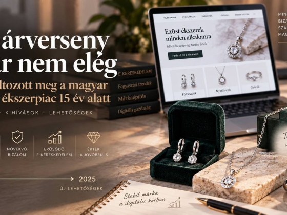 Az árverseny már nem elég – Így változott meg a magyar online ékszerpiac 15 év alatt