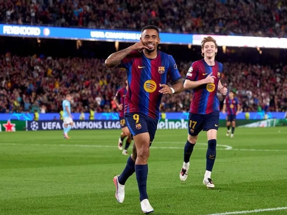 Gabriel Jesus első barcelonai góljával beérte Rivaldót a BL legeredményesebb braziljainak listáján