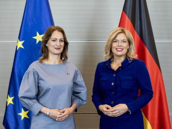 Forsthoffer Ágnes Berlinbe utazott, a Bundestag elnökével tárgyalt