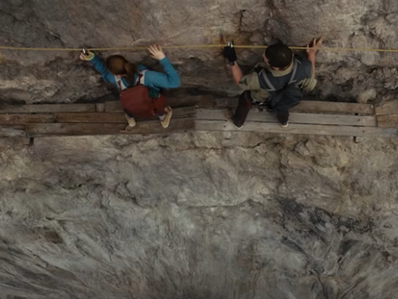 A tériszonyos lány, akiből kilométeres magasságban női Indiana Jones lett
