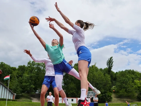 Két vereséggel máris kiesett a magyar női válogatott a 3x3-as kosárlabda Eb-n