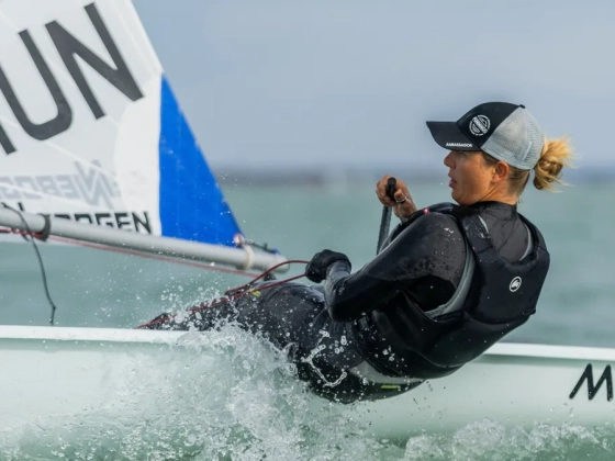Érdi Mária hatodikként jutott az éremfutamba az ILCA 6-vb-n