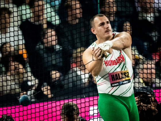 A vb-címvédőnek érvényes kísérlete sem volt, Halász Bence második lett a budapesti atlétikai világdöntőn