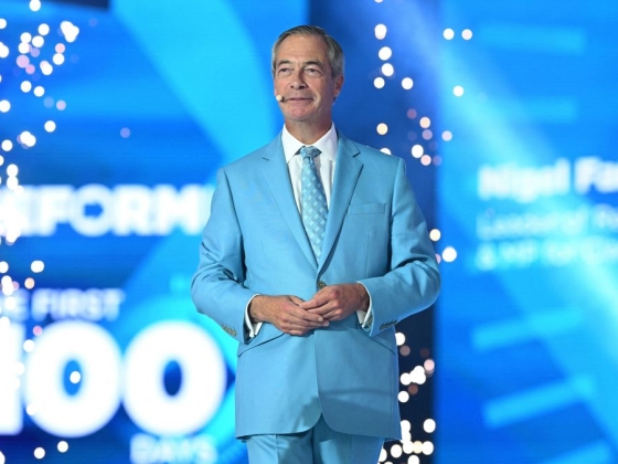 Rekordösszegű adományt kapott Nigel Farage egy kriptovaluta-milliárdostól