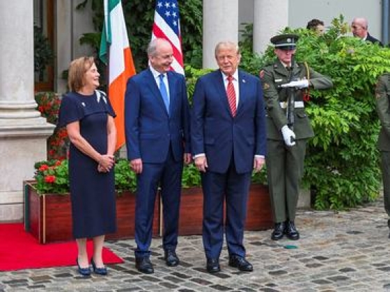Beszólt a briteknek Donald Trump: „Nagyon szeretném, ha egyesülne Írország”