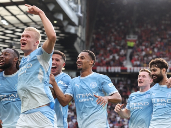 Haaland gólja döntött, emberhátrányban győzte le városi riválisát a Manchester City