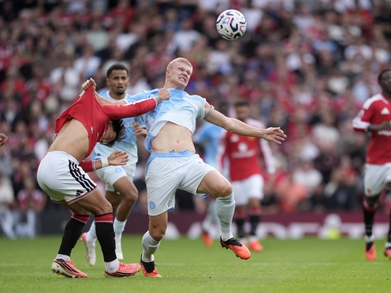 Manchesterben a City az úr és Haaland a király még akkor is, ha emberhátrányban játszik a csapat