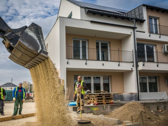 Zuhan az építőipar, nincsenek beruházások