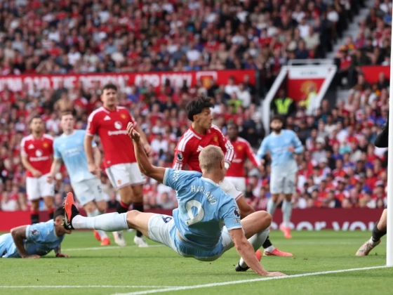 Nem kellett volna megadni Haaland gólját a Manchester United ellen? Megszólalt a játékvezetői testület