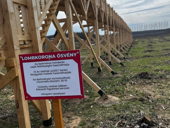 Nem ismerte be bűnösségét a lombkorona nélküli lombkoronasétány ügyében a volt polgármester