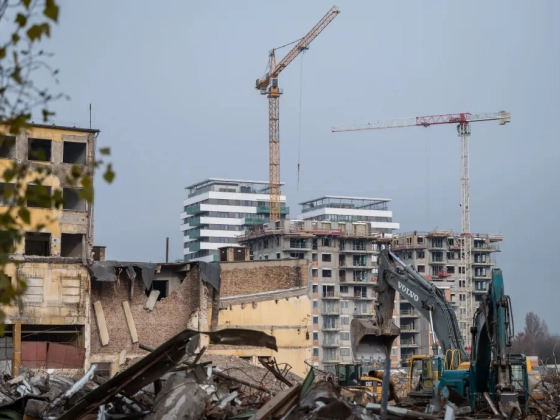 Három hónapja zuhan az építőipar teljesítménye