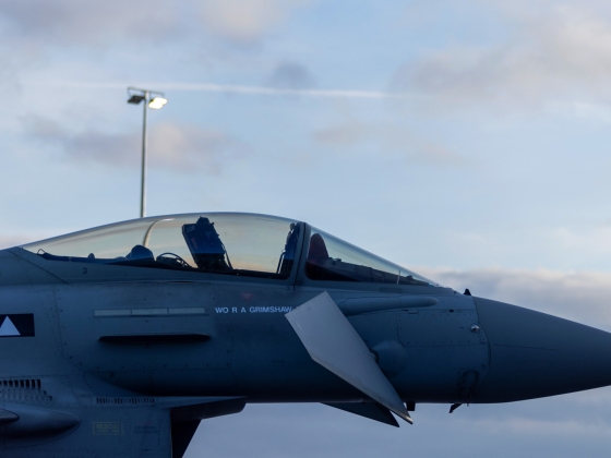 Robbanóanyaggal megrakott drónt észleltek a NATO egén: lelőtték a Eurofighter vadászgépek