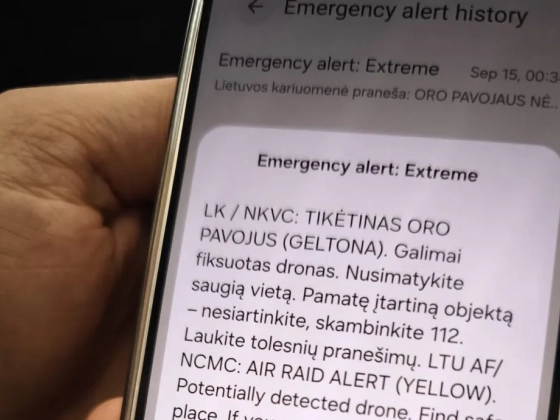 Robbanóanyaggal volt felszerelve a drón, amelyet a NATO vadászgépei lelőttek Litvánia felett