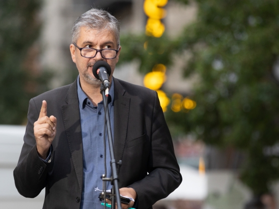 Találkozott Gajdos Lászlóval Hadházy Ákos