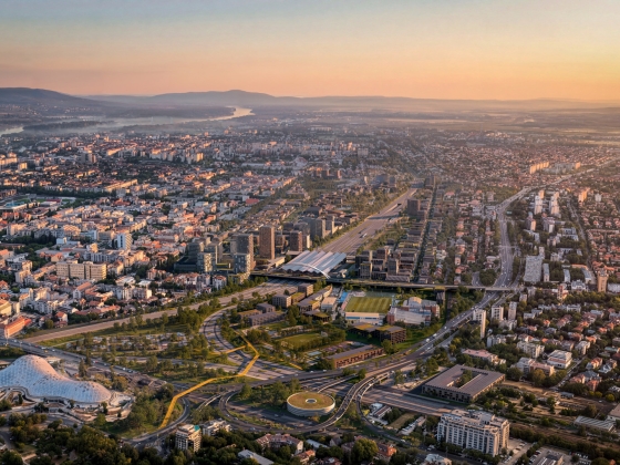 Feszült hangulatban mutatták be a magyar főváros új gigaberuházását – Vitézy Dávid is beállt a projekt mögé
