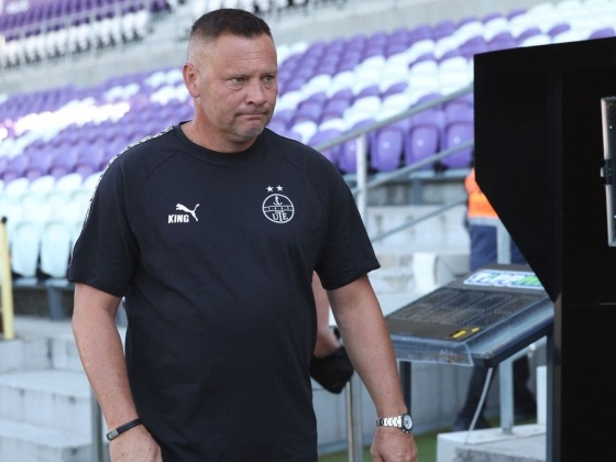 Dárdai Pál nagyon vidáman vette tudomásul, hogy az Újpest nem áll az élre