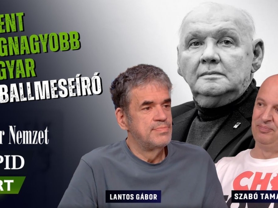 Kitépett szív – a magyar futball egyik utolsó történetmesélője hagyott itt bennünket