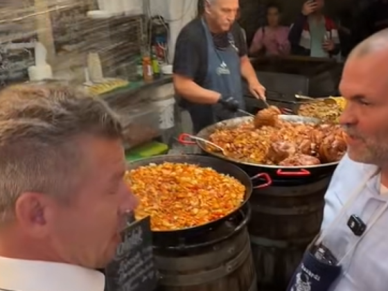 Borral öntötték le Magyar Pétert Szekszárdon