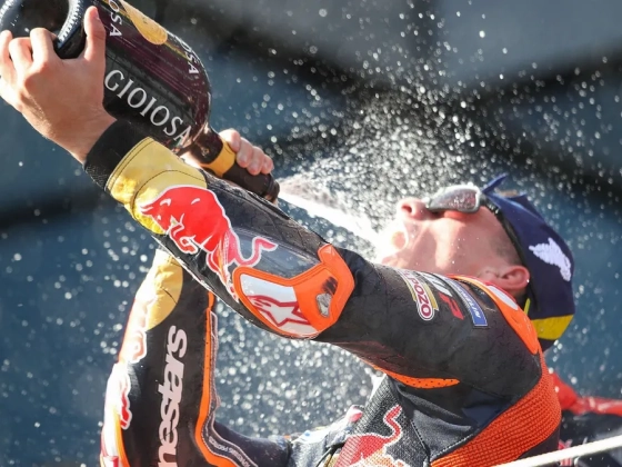 Acosta karrierje első sikerét aratta a MotoGP-ben
